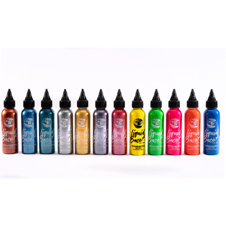 Kit Liquid Base Luminiscent y Metallic para Aerógrafo