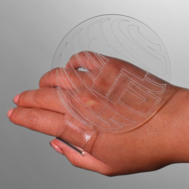 Paleta de Mezcla Acrílica Circular