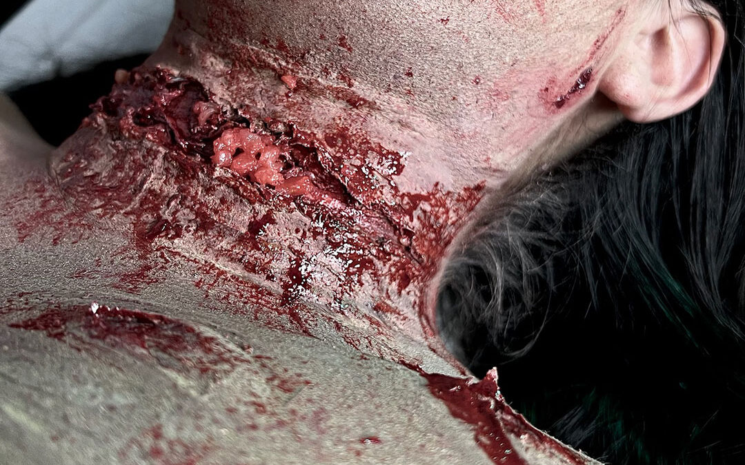 Efectos de heridas y laceraciones con bondo y sfx flesh