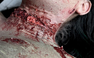 Efectos de heridas y laceraciones con bondo y sfx flesh
